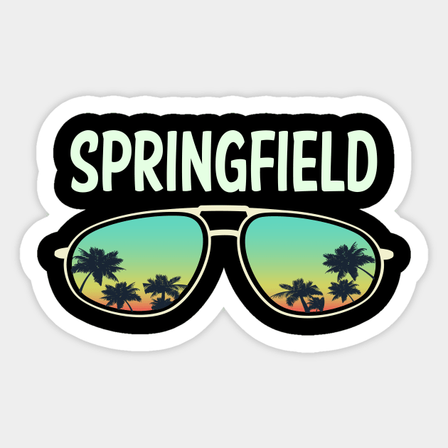 Nature Glasses Springfield Sticker by rosenbaumquinton52